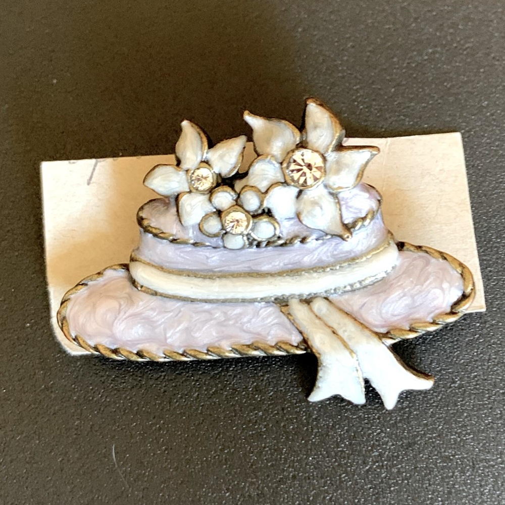 Art Deco Vintage Hat Brooch